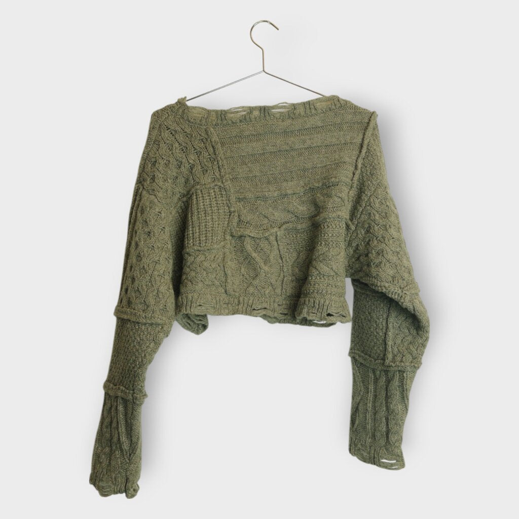 Wool Cropped Jumper