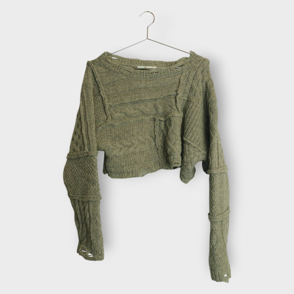 Wool Cropped Jumper