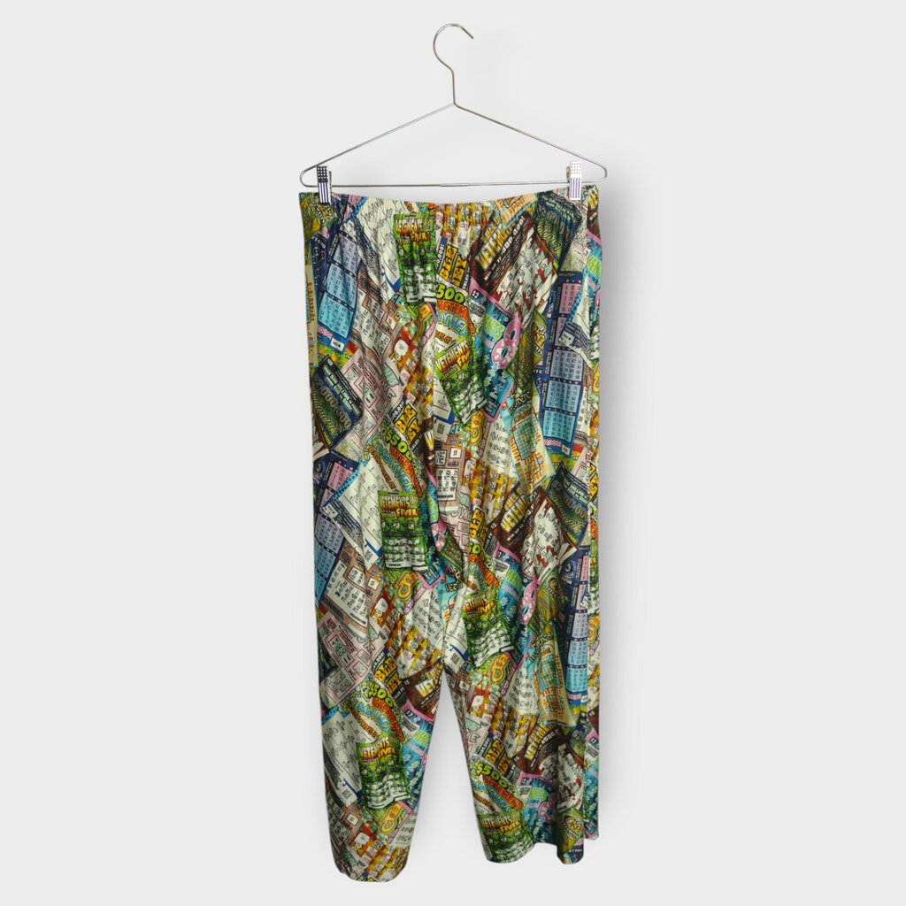 Lottery Scratchies Print Pant
