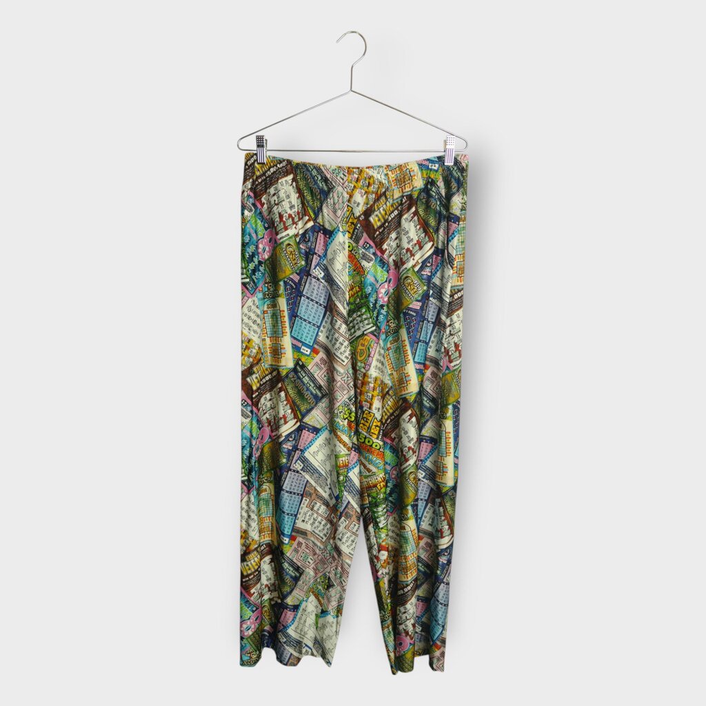 Lottery Scratchies Print Pant