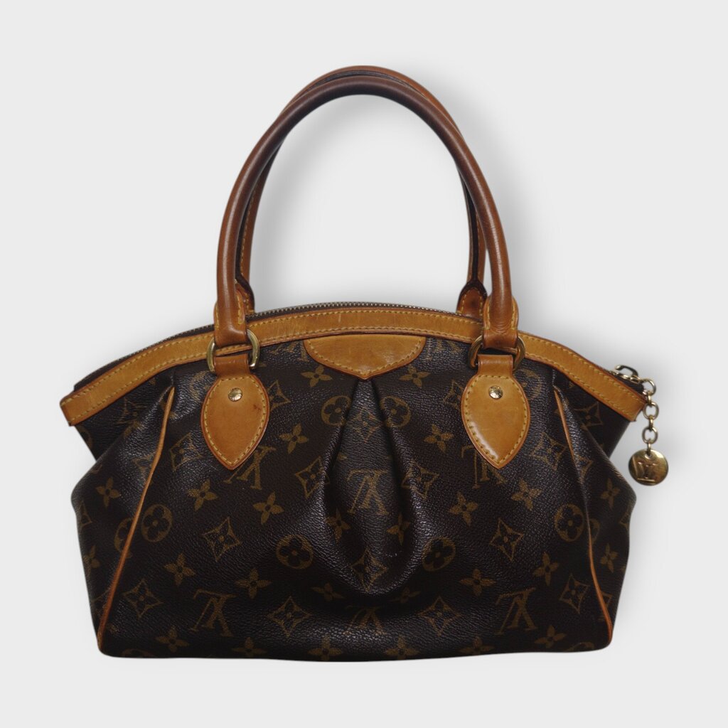 Leather Monogram Tivoli Bag