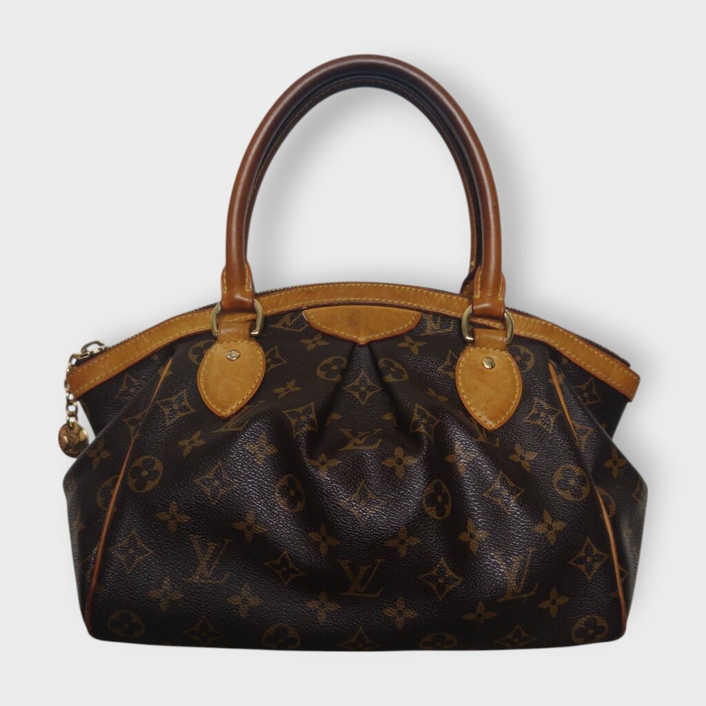 Leather Monogram Tivoli Bag
