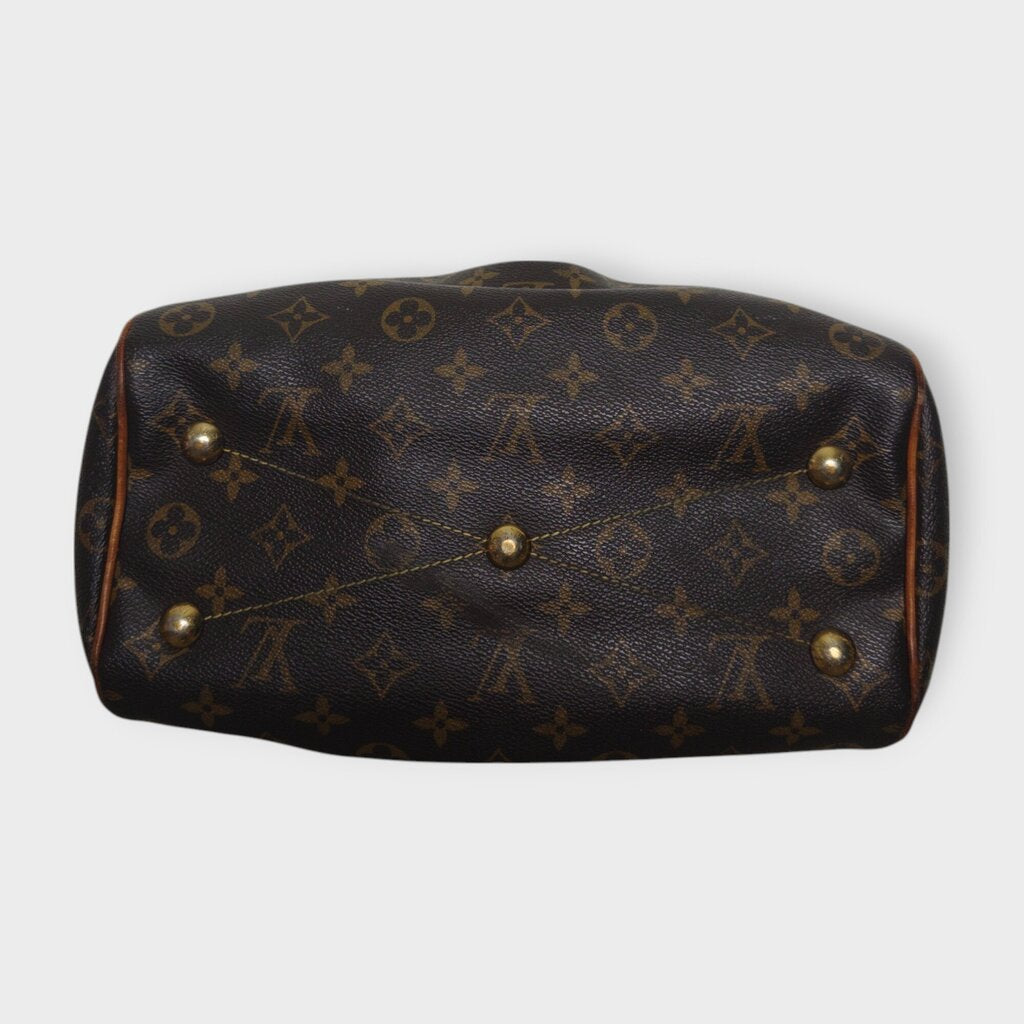 Leather Monogram Tivoli Bag