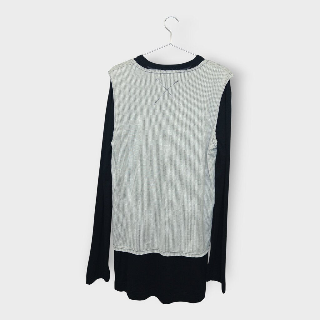 Mesh Long Sleeve Top