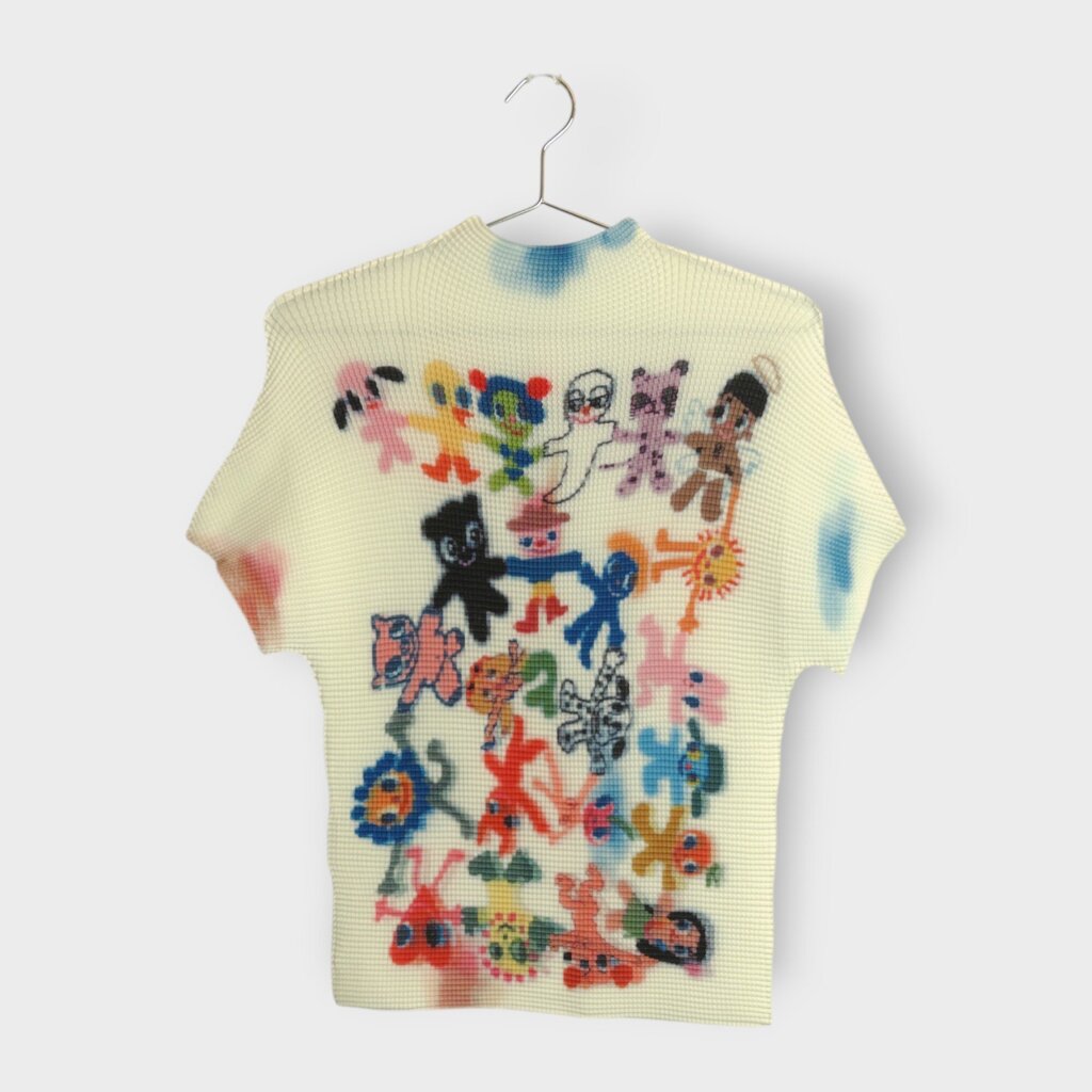 Illustration Crinkle Top