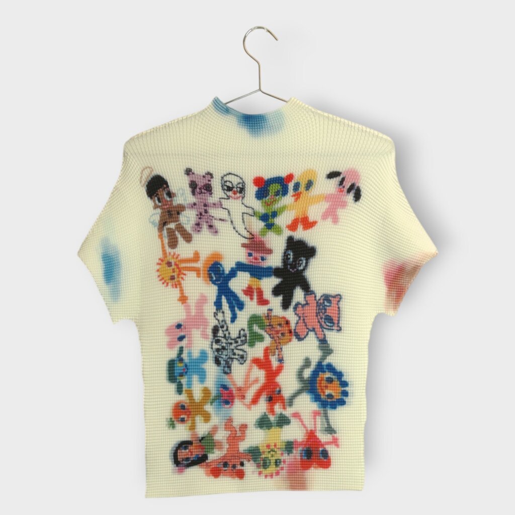 Illustration Crinkle Top