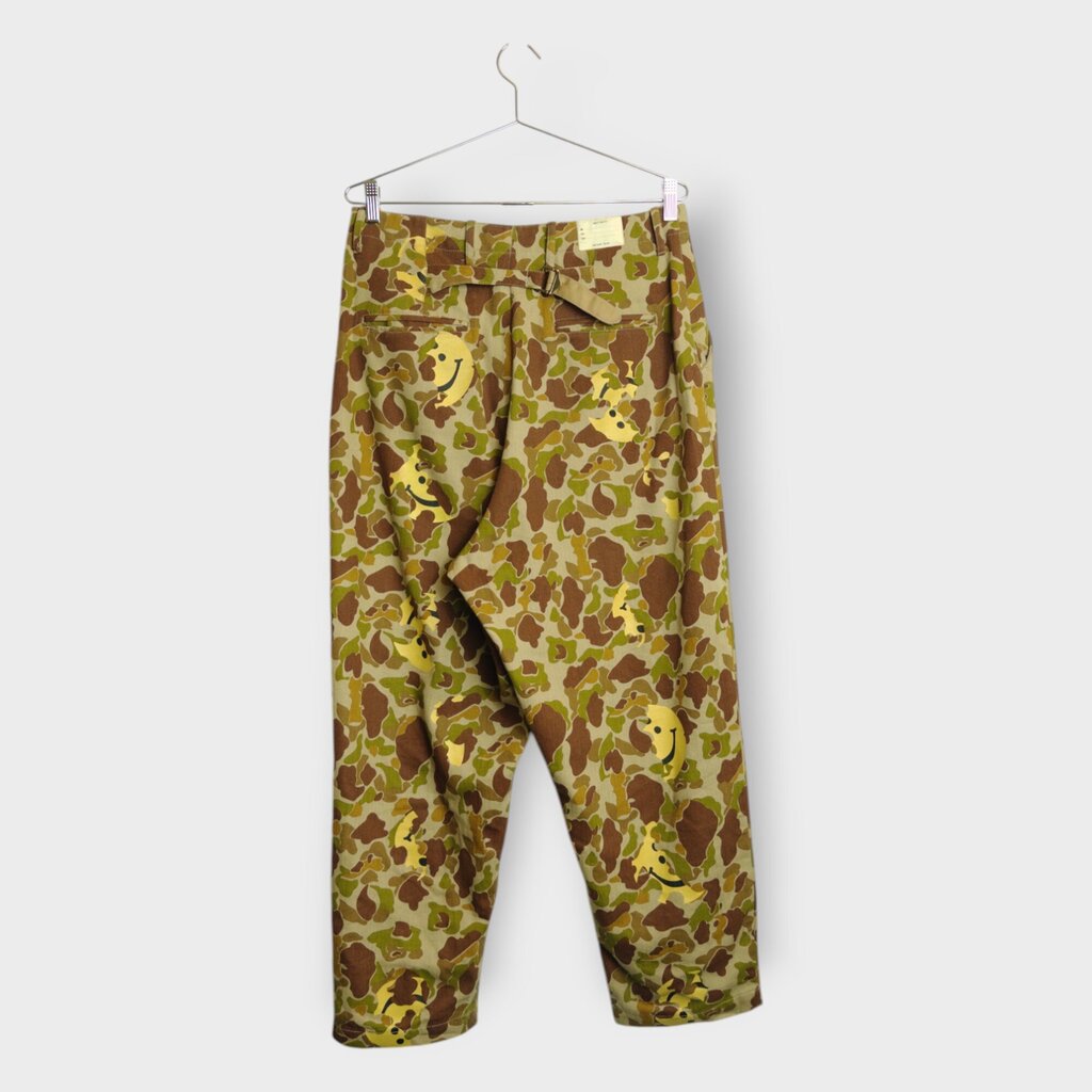 Camo Smiley Face Pant