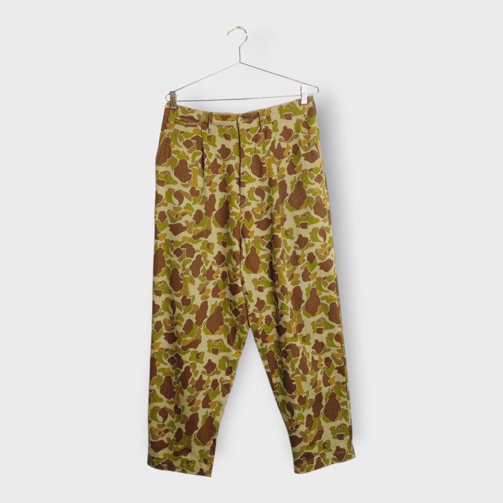 Camo Smiley Face Pant