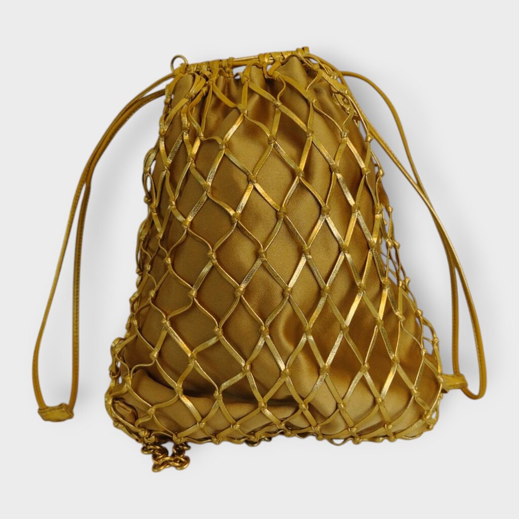 Raso Mesh Satin Bag