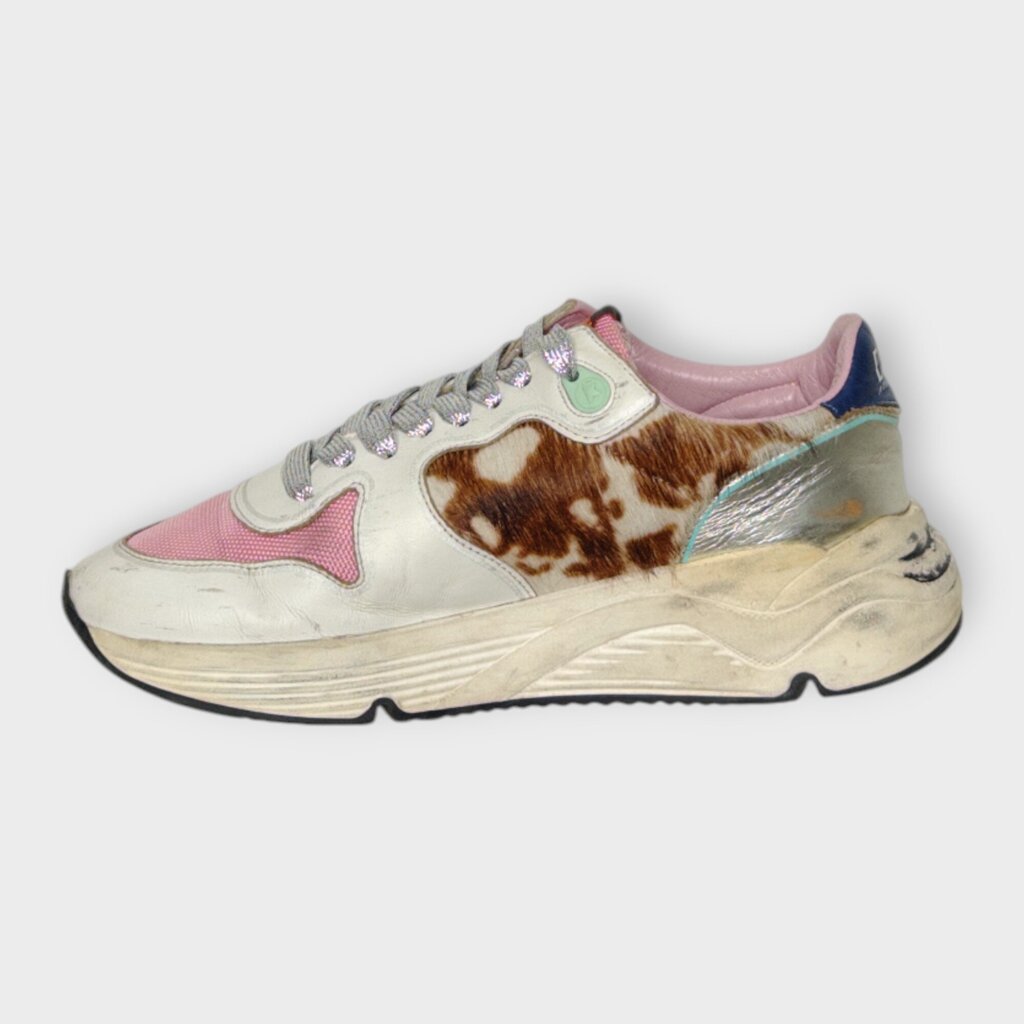 Cowhide Running Sneakers
