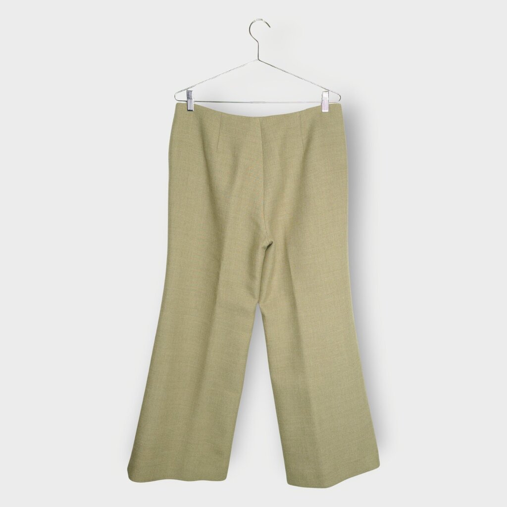 Wool Wide Leg Pant
