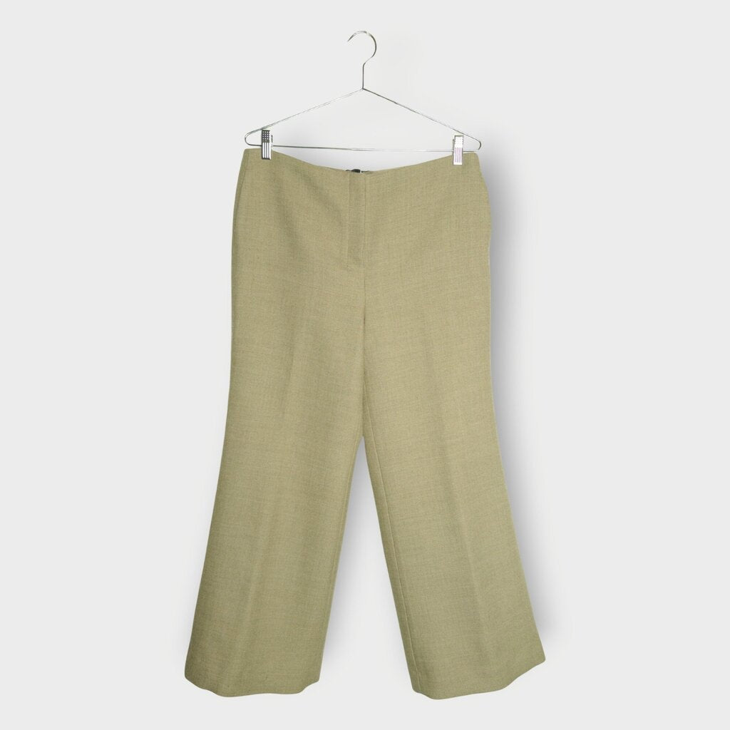 Wool Wide Leg Pant