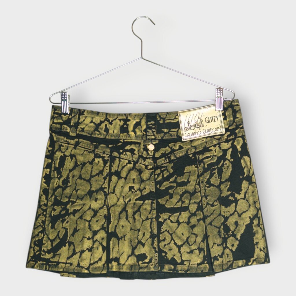 Acid Wash Mini Skirt