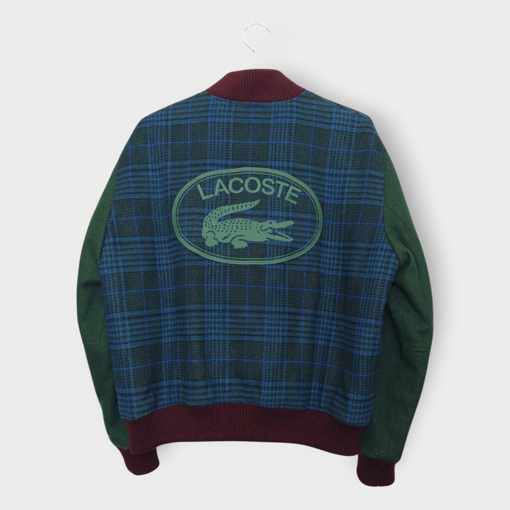 Green & Red Varsity Bomber