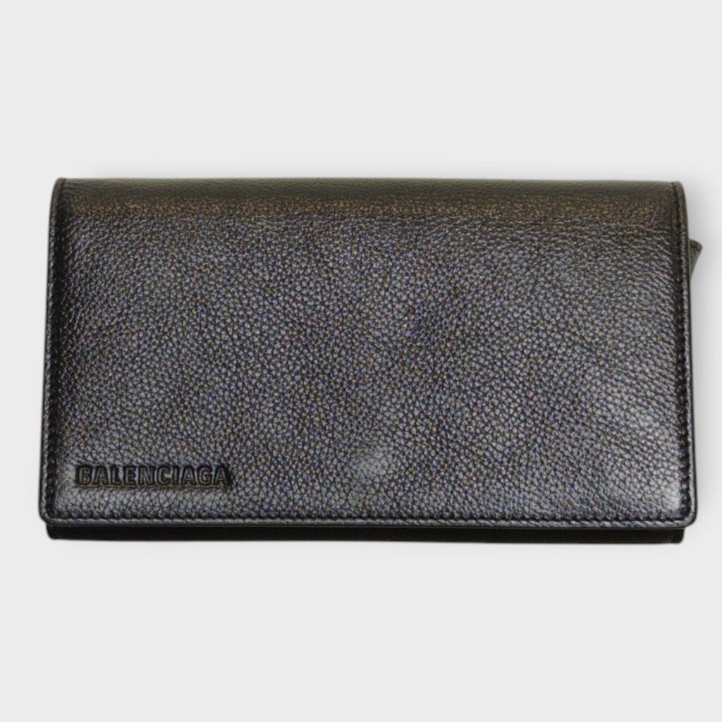 Leather Envelope Crossbody Bag