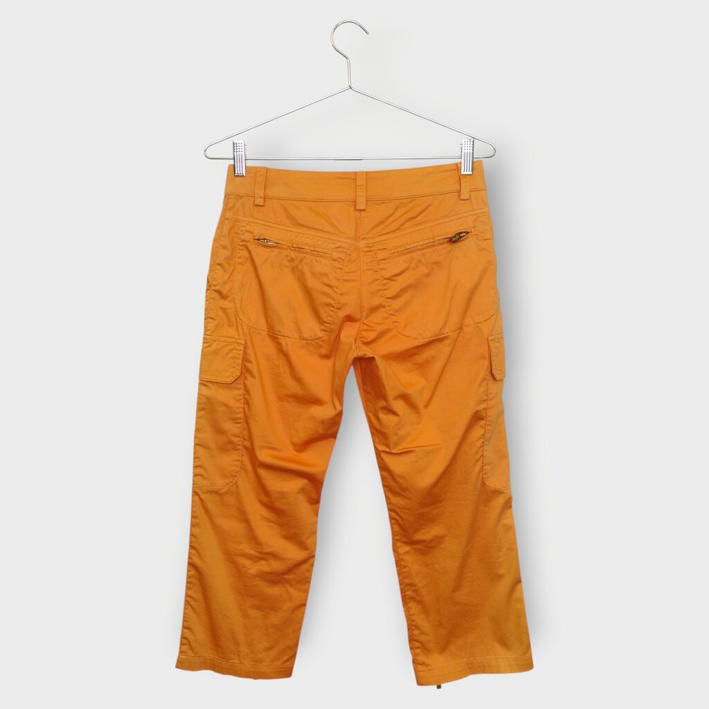 Cotton Cargo Capri Pant