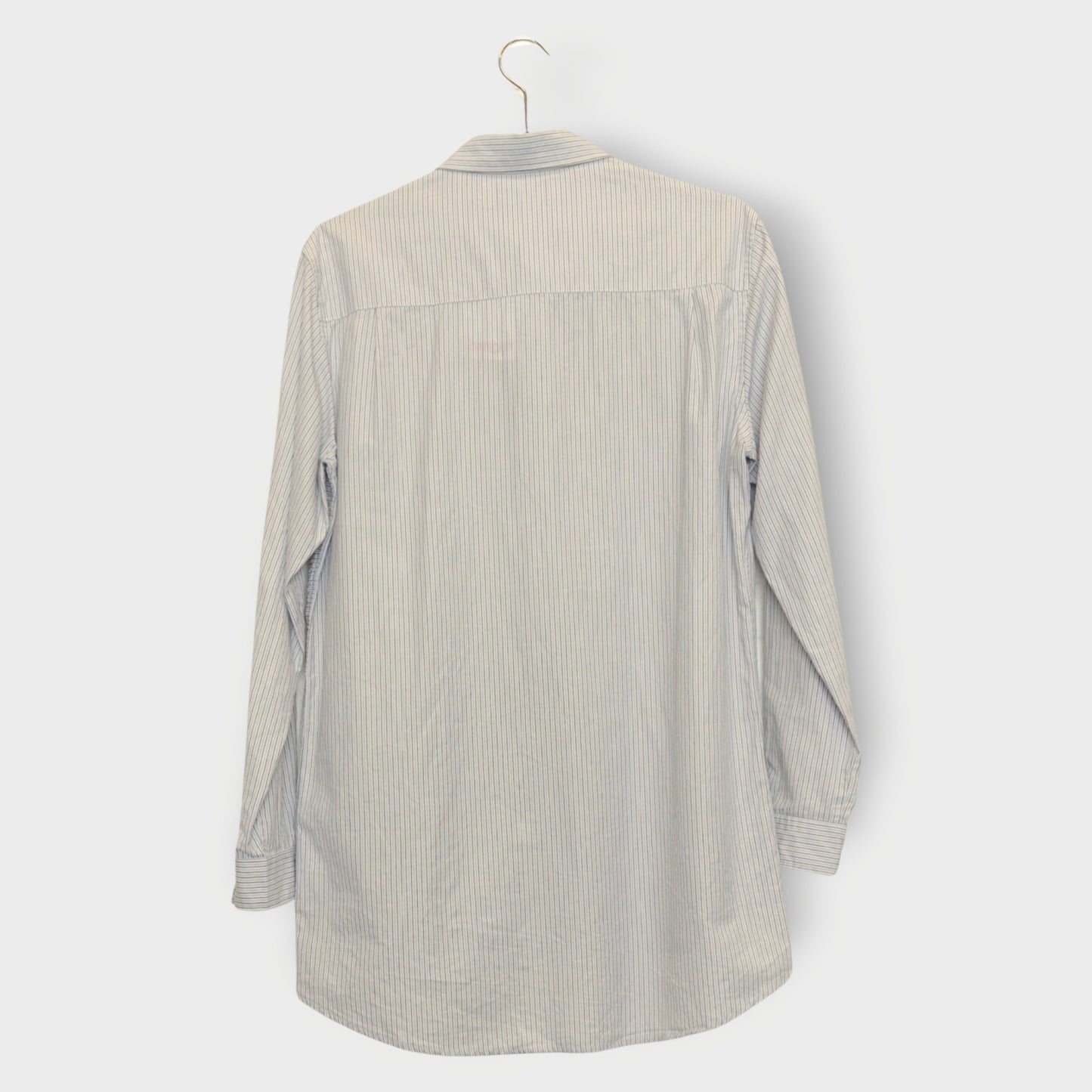 Stripe Cut Out Slash Shirt