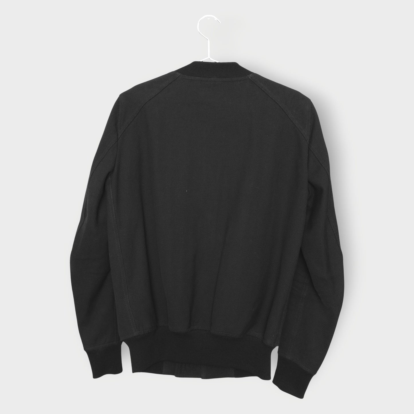 Textured Woven Zip Up Jacket