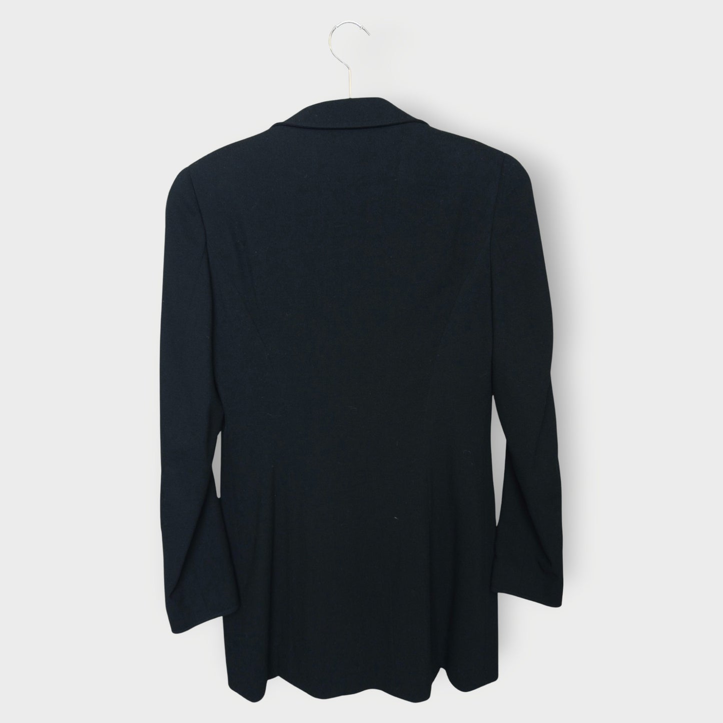 Wool Logo Button Blazer