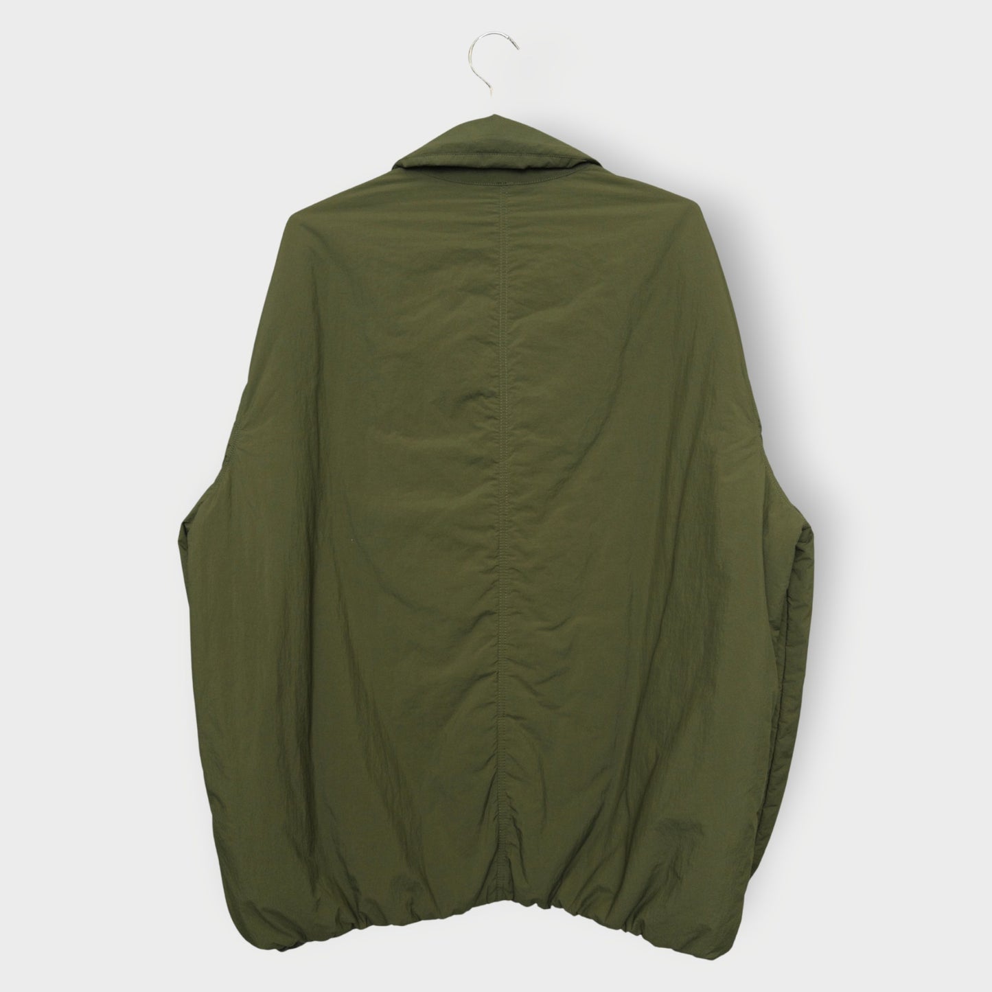 Nylon Padded Quarter Zip Jacket