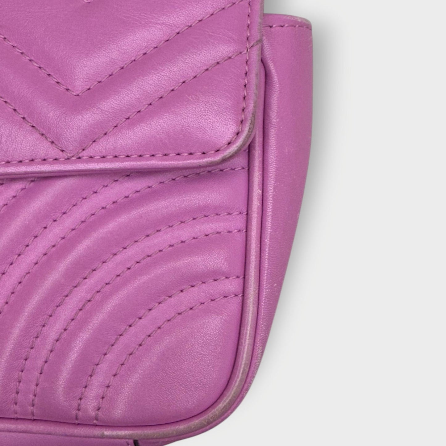 Leather Marmont Chain Bag
