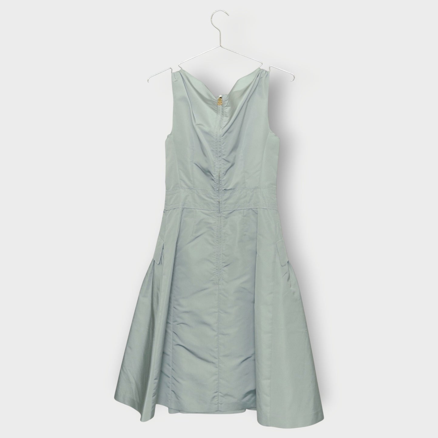 Square-Neck A-Line Dress