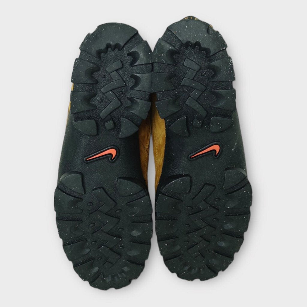 Caramel Brown Suede Black Platform Lahar Hiking Sneaker