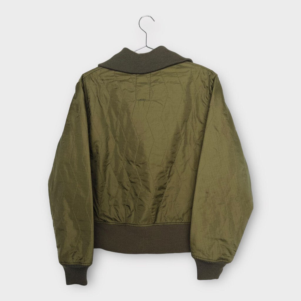 Green Bomber Jacket