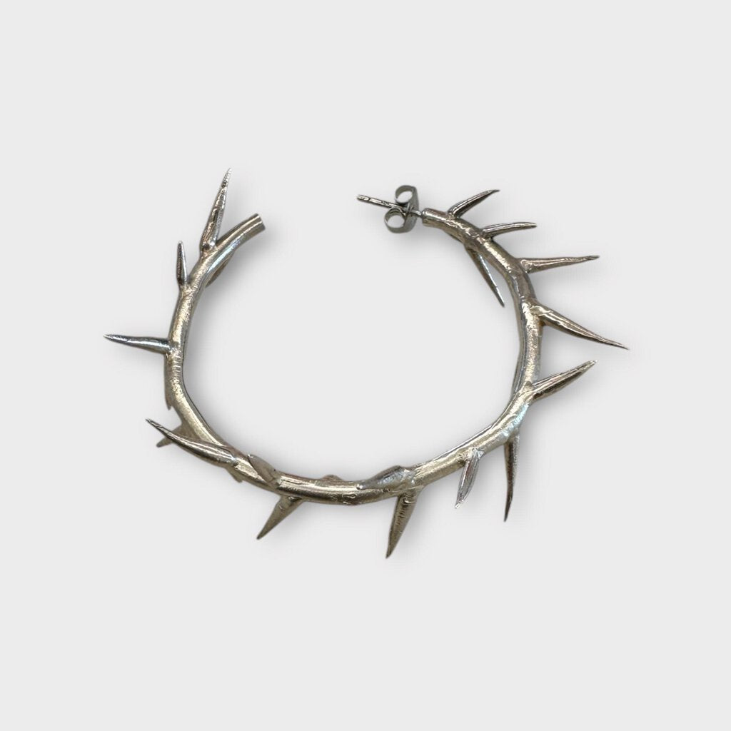 Silver 925 Thorn Earring