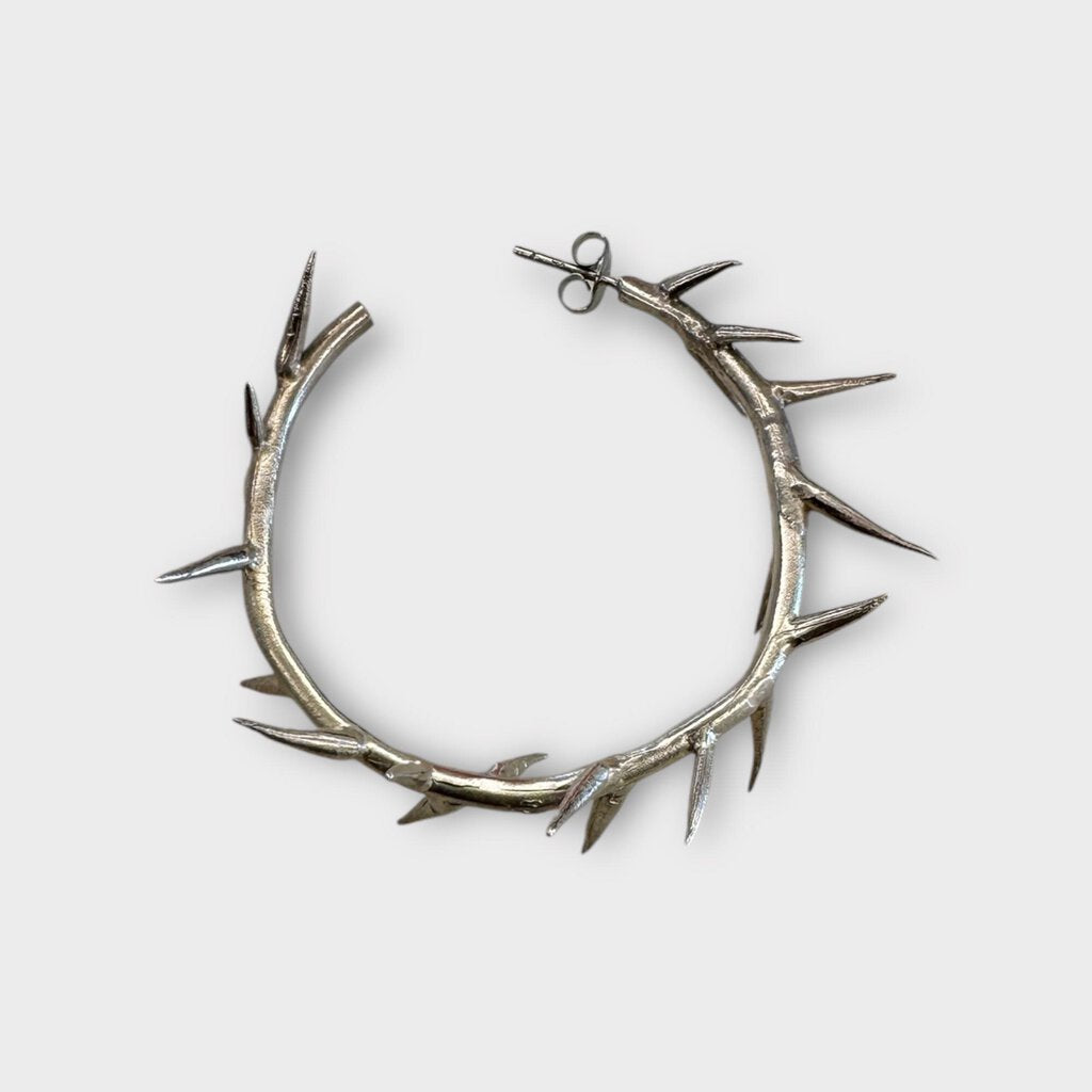 Silver 925 Thorn Earring