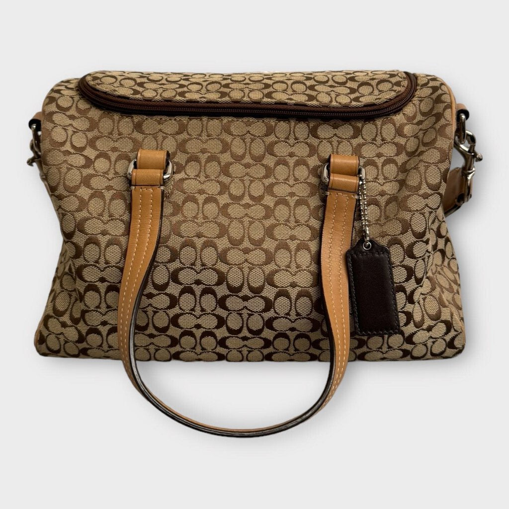 Brown Monogram Two Way Bag
