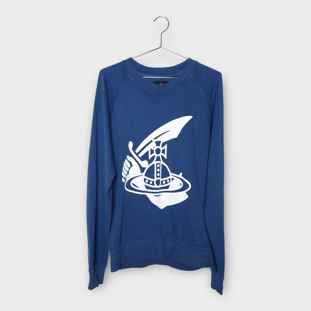 Blue Cotton Orb & Cutlas Graphic Sweatshirt