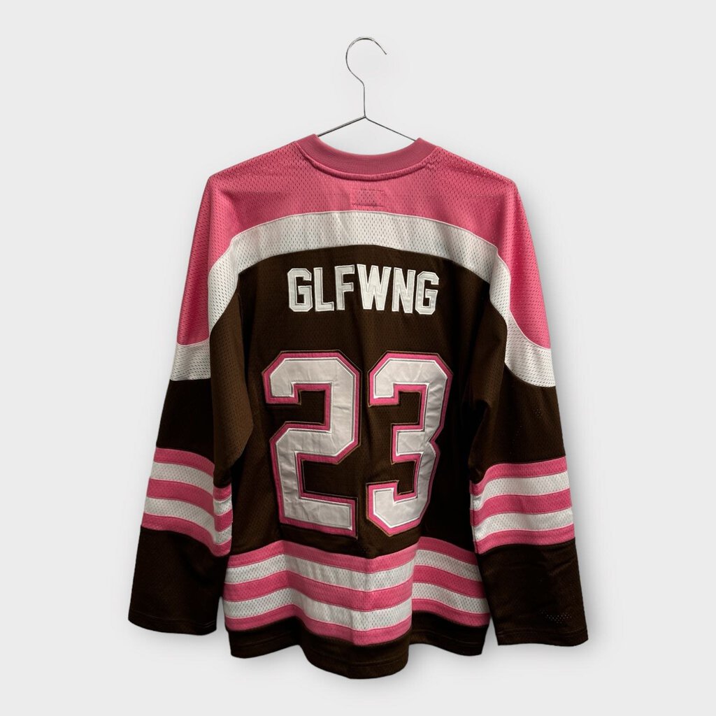 Golf Wang Brown & Pink Killer Bees Football Jersey