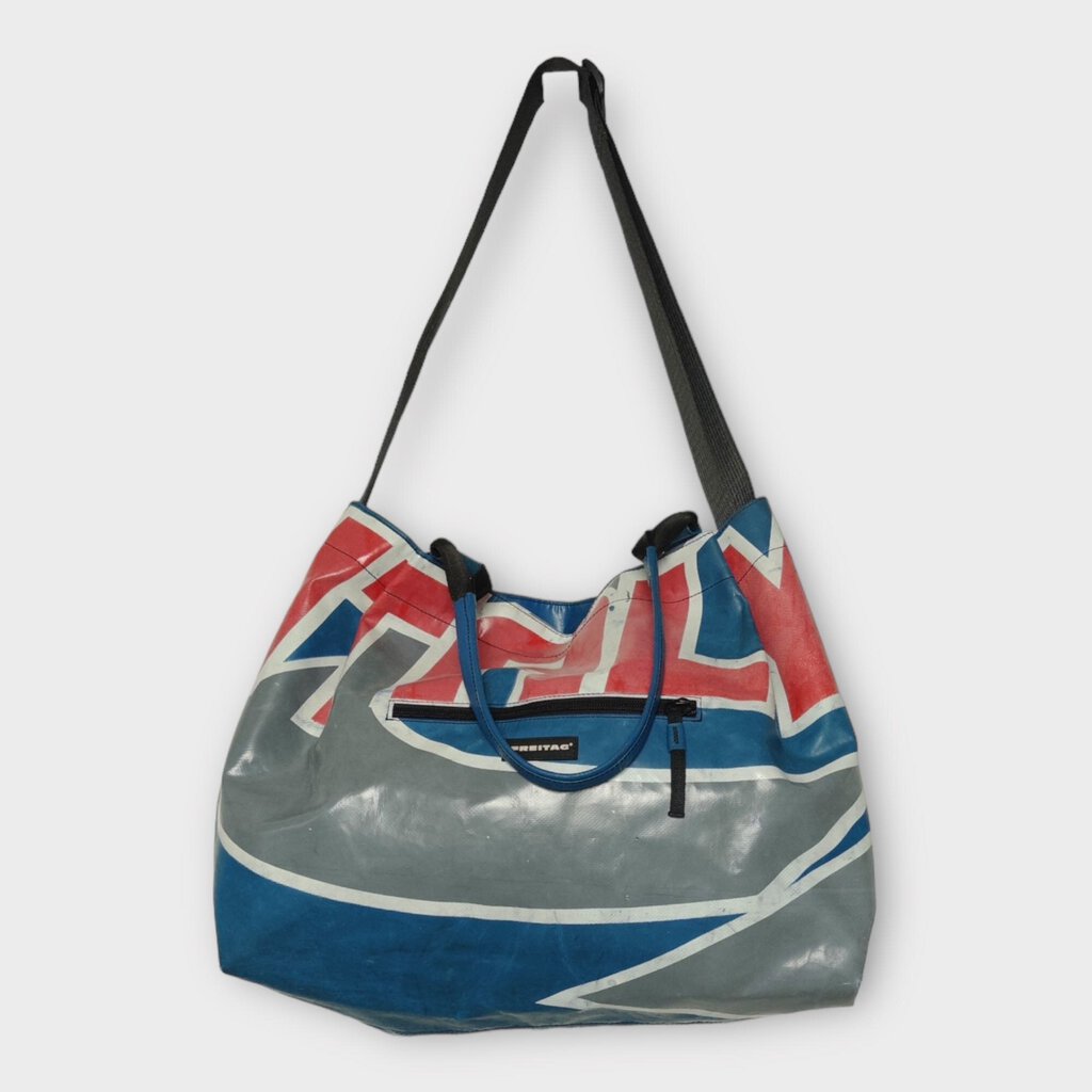 Blue & Red & Grey Italy Tote