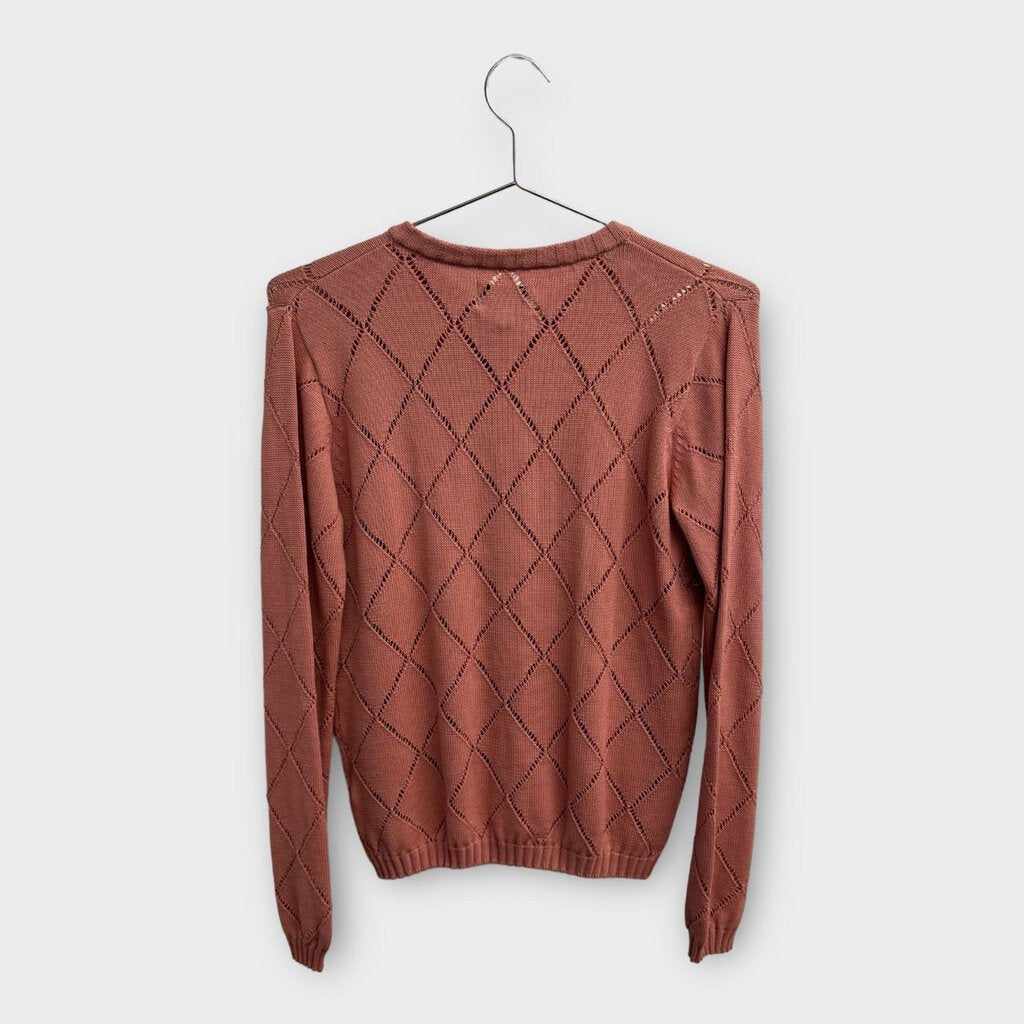 Pink Knit Cardigan