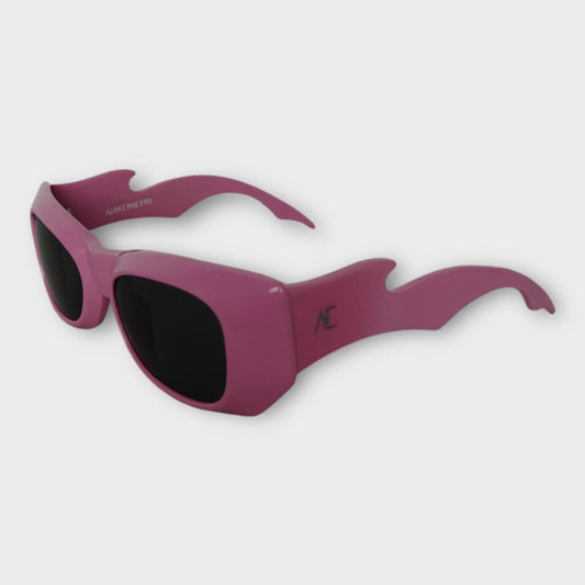 Pink Shark Sunglasses with Case