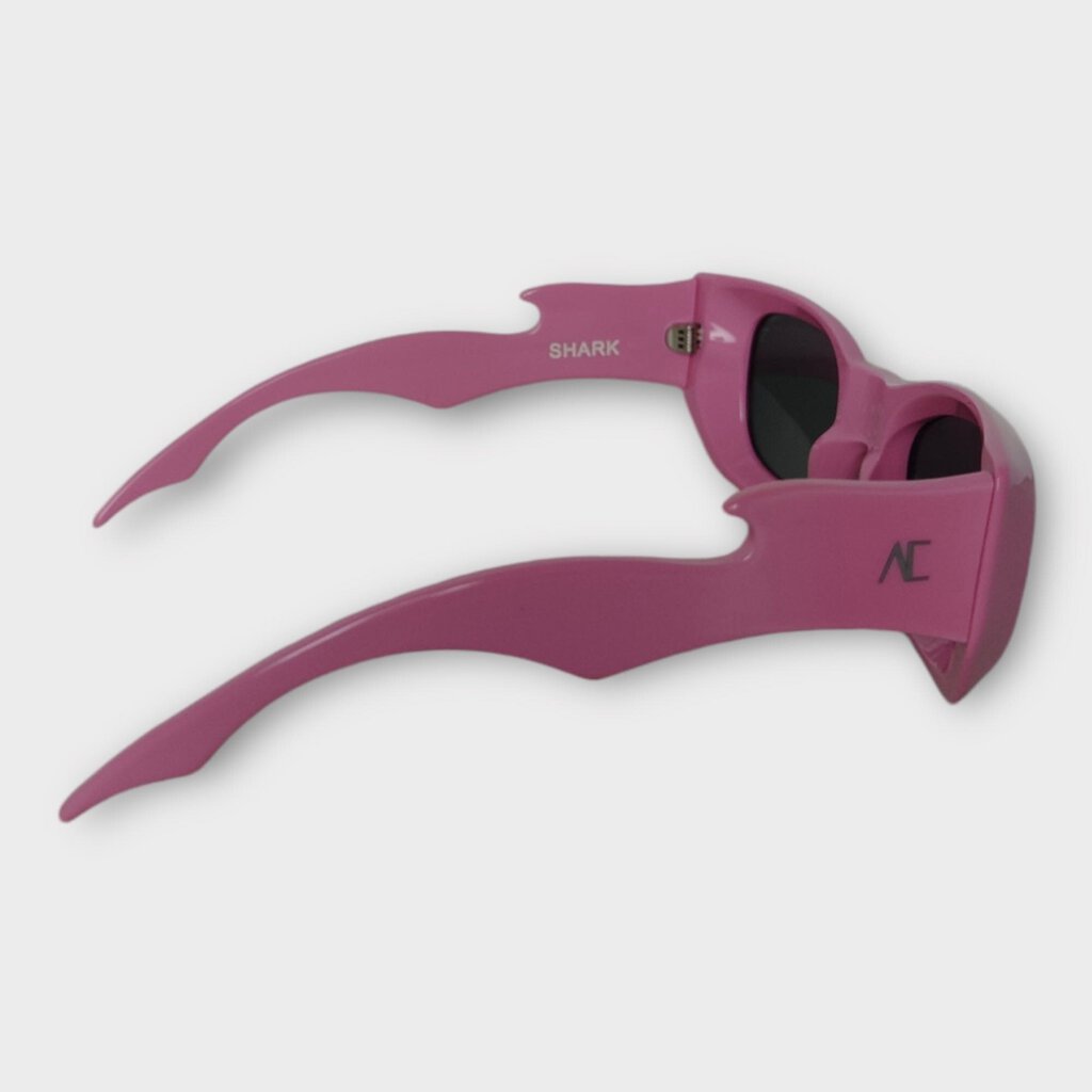Pink Shark Sunglasses with Case
