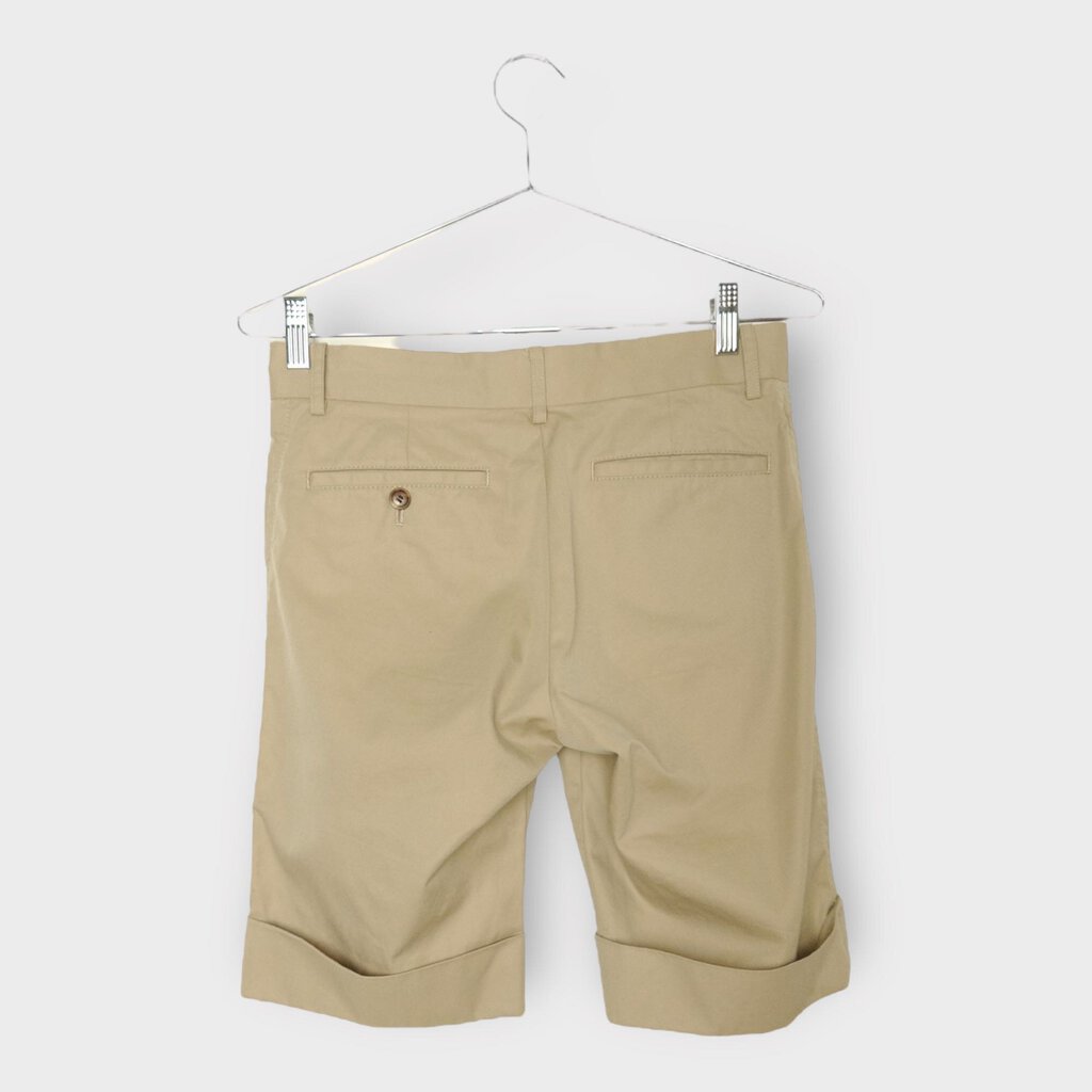 AD2008 Beige Cuffed Shorts