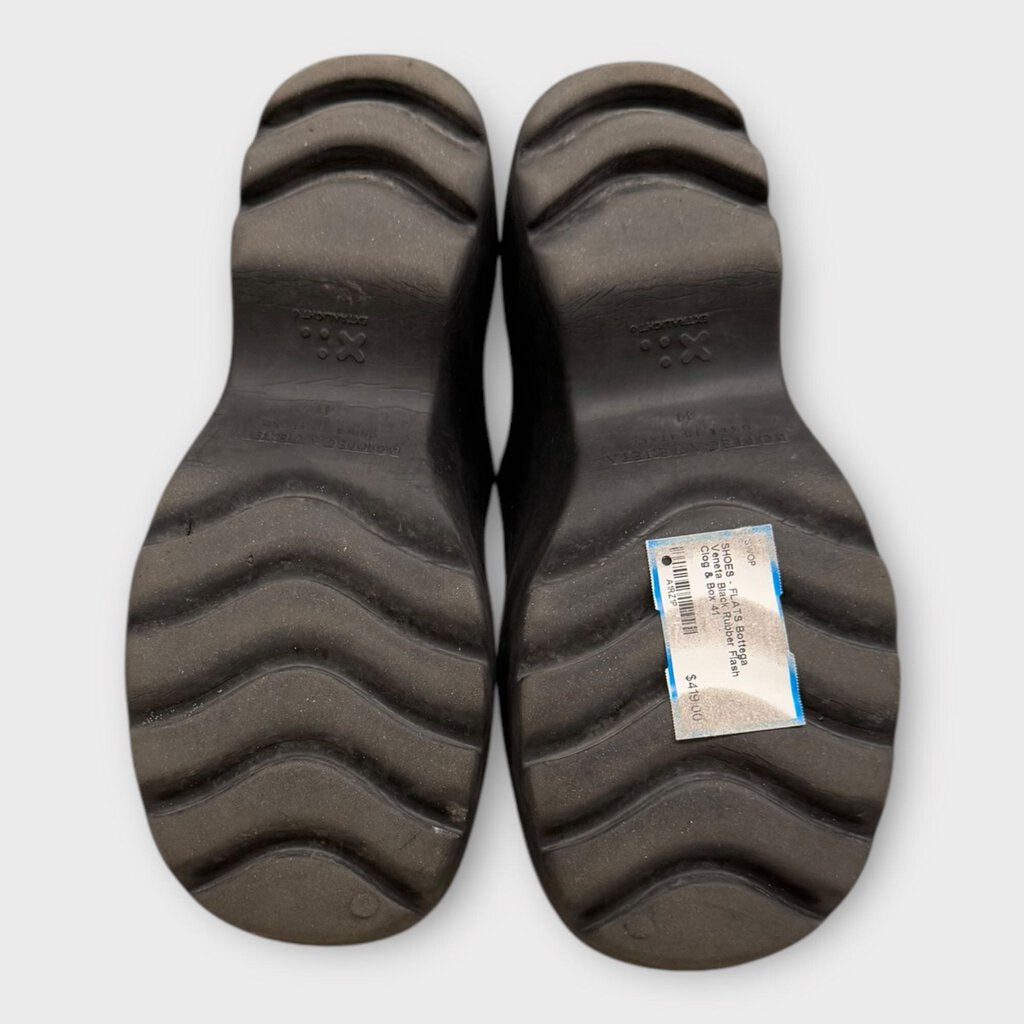Black Rubber Flash Clog