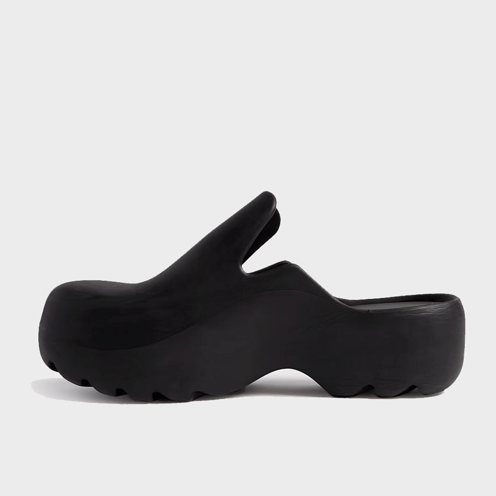 Black Rubber Flash Clog
