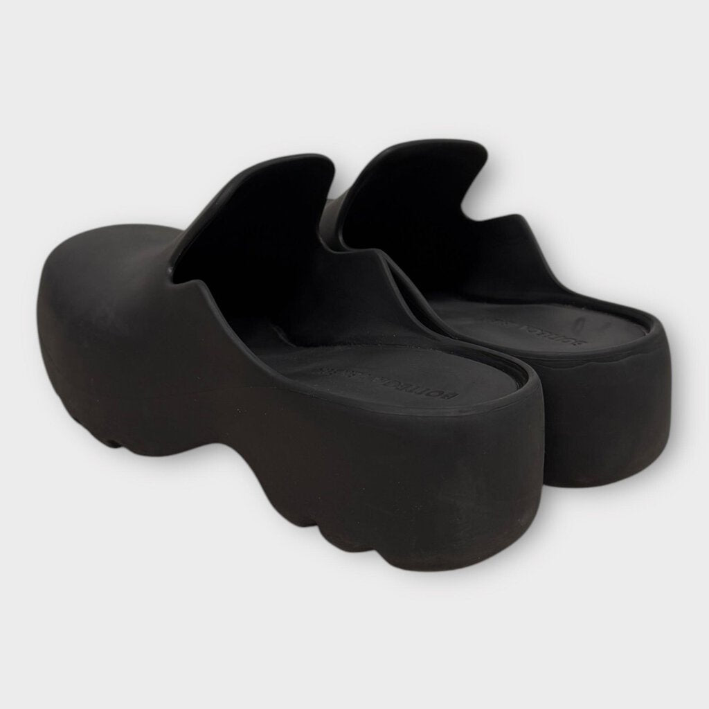 Black Rubber Flash Clog