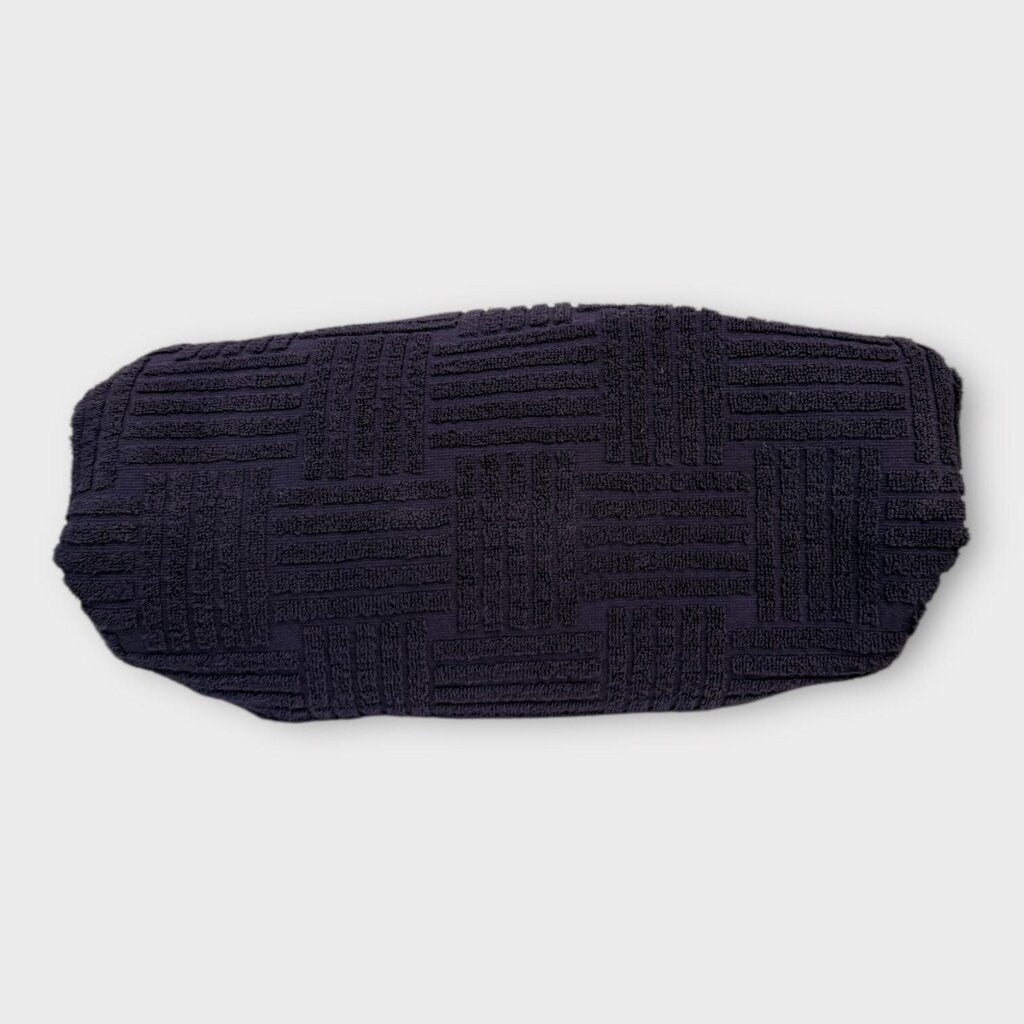 Purple Terrycloth Clutch