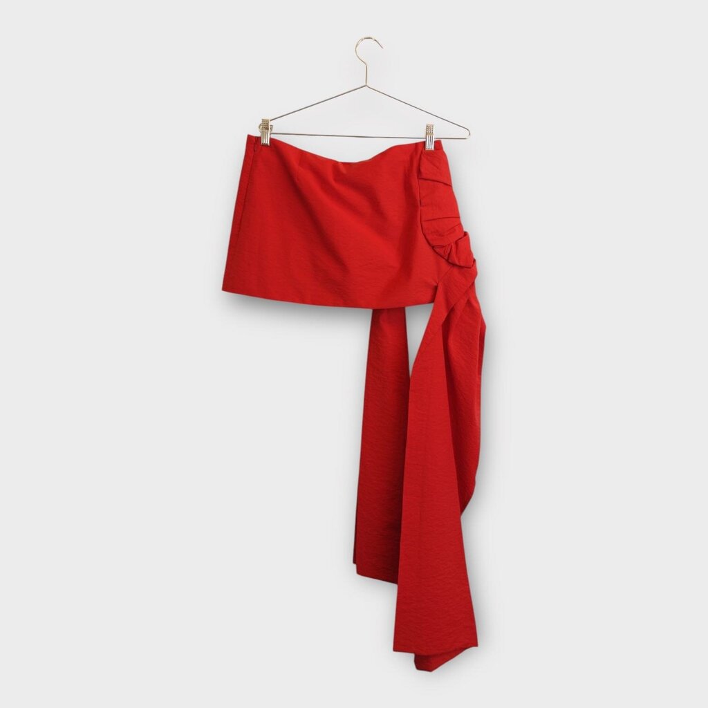 NWT Red Bow Tie Mini Skirt