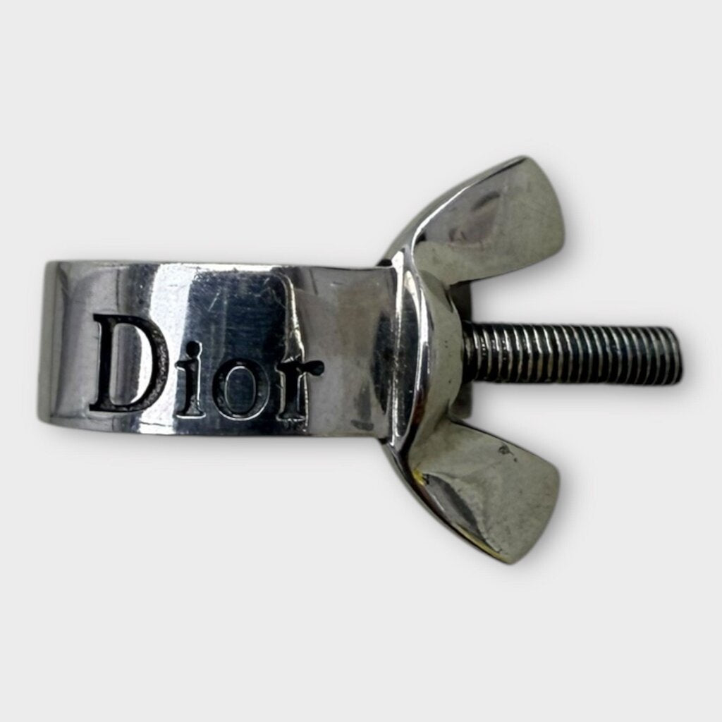 Silver 925 Wingnut Screw Ring & Dustbag