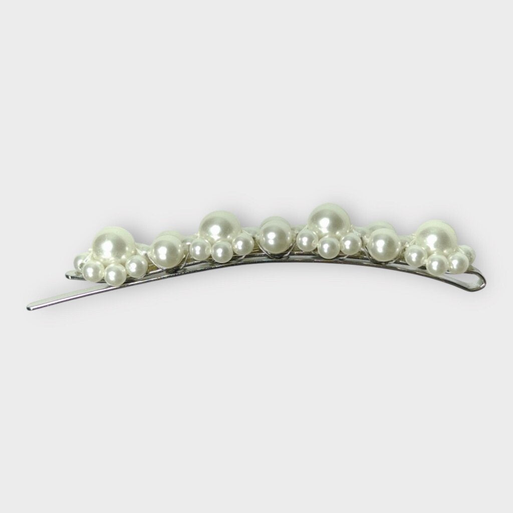 Pearl Flower Hair Clip