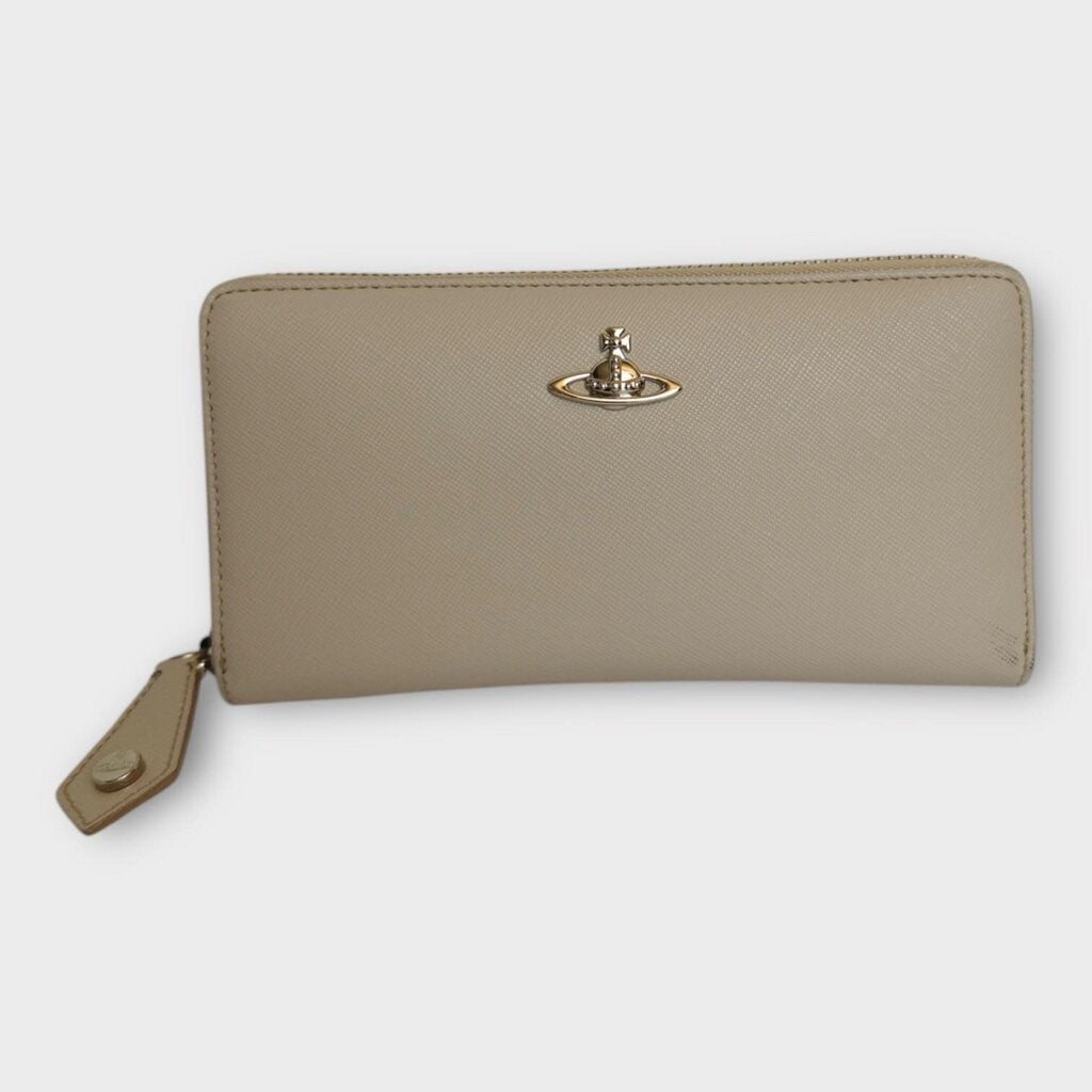 Grey Logo Long Wallet