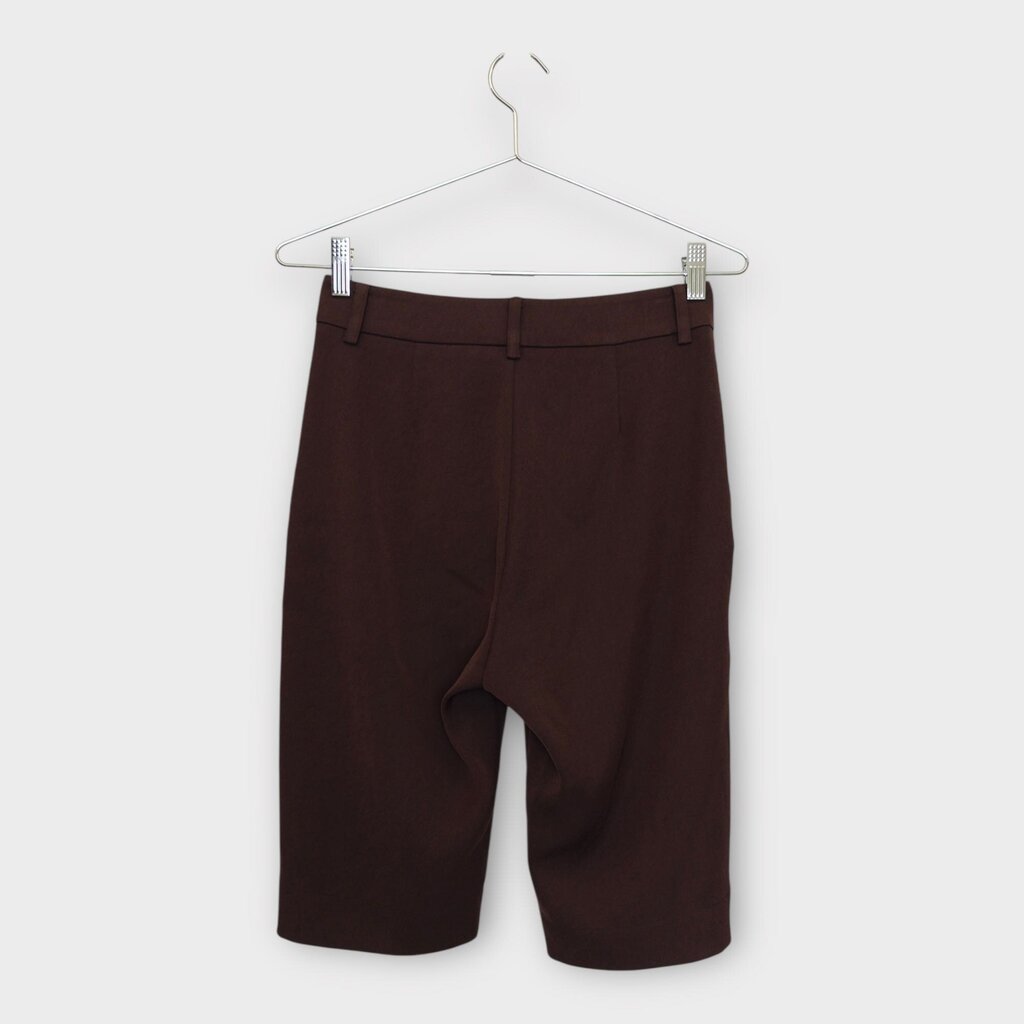 Brown Suiting Capris