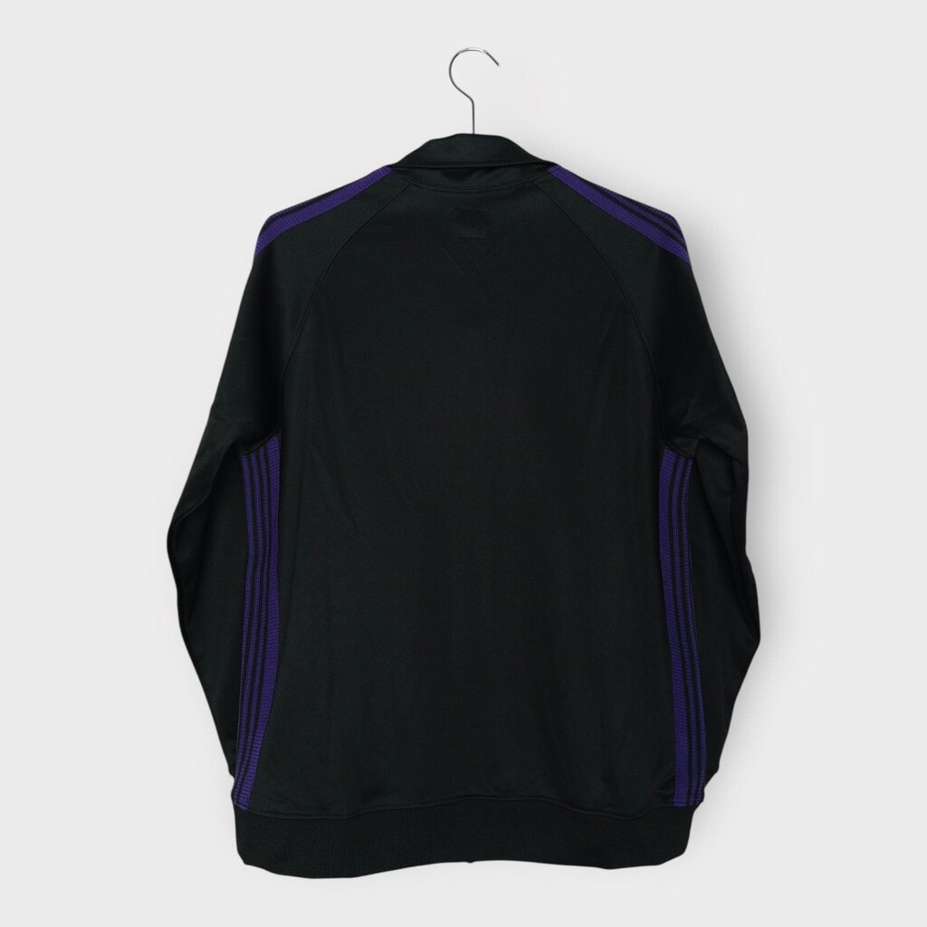 Black & Purple Striped Butterfly Logo Tracksuit Top