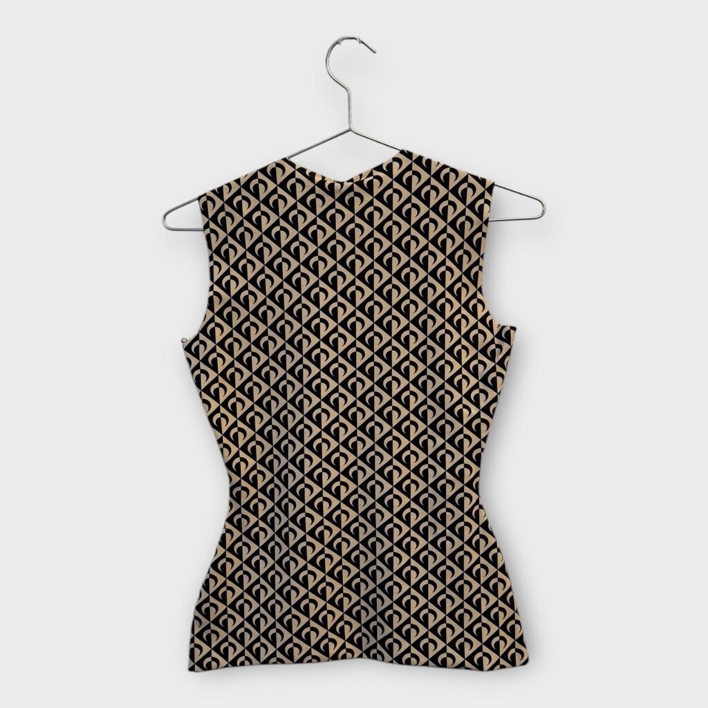 Black & White Moon Sleeveless Tank