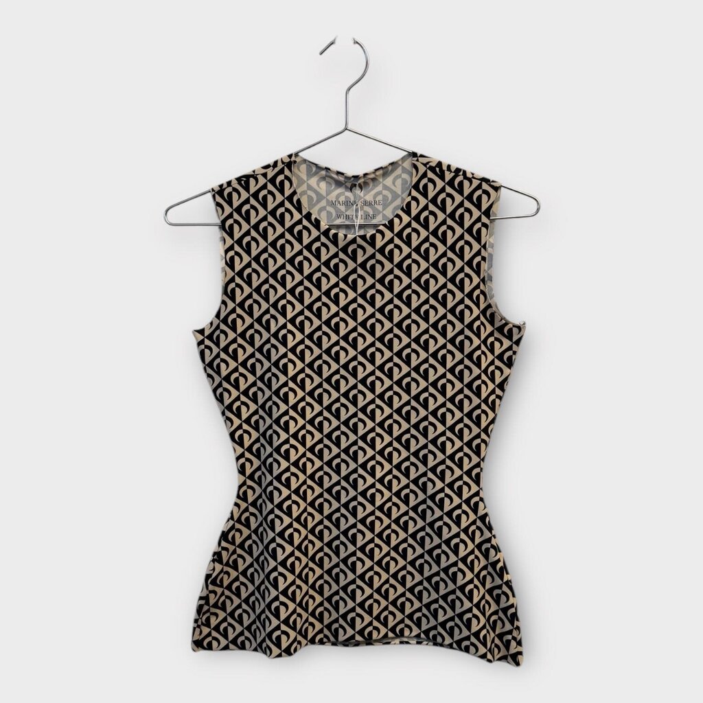Black & White Moon Sleeveless Tank